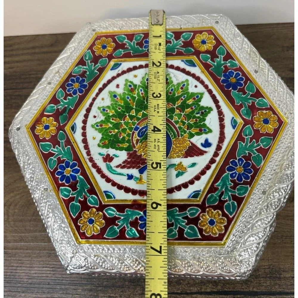Vintage Indian Meenakari 9
